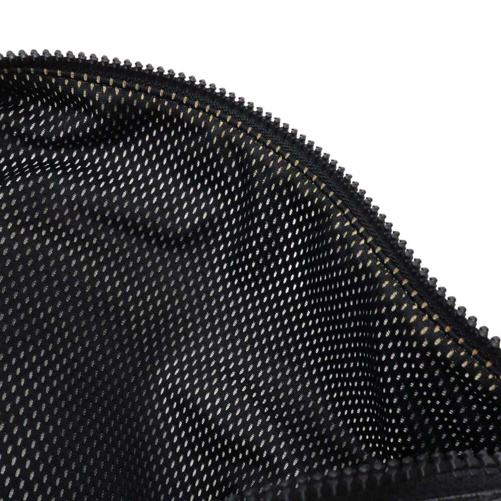 CHANEL Black Coated Canvas Logo Shoulder Bag - Picture 8 of 9